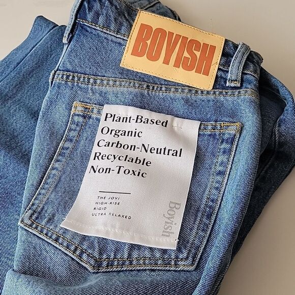 NEW 27 REVOLVE BOYISH JOVI High Rise ultra relaxed rigid jeans NWT - Picture 9 of 14